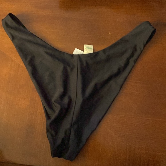 Aerie black high cut bikini bottom size xxl nwt - Picture 4 of 5